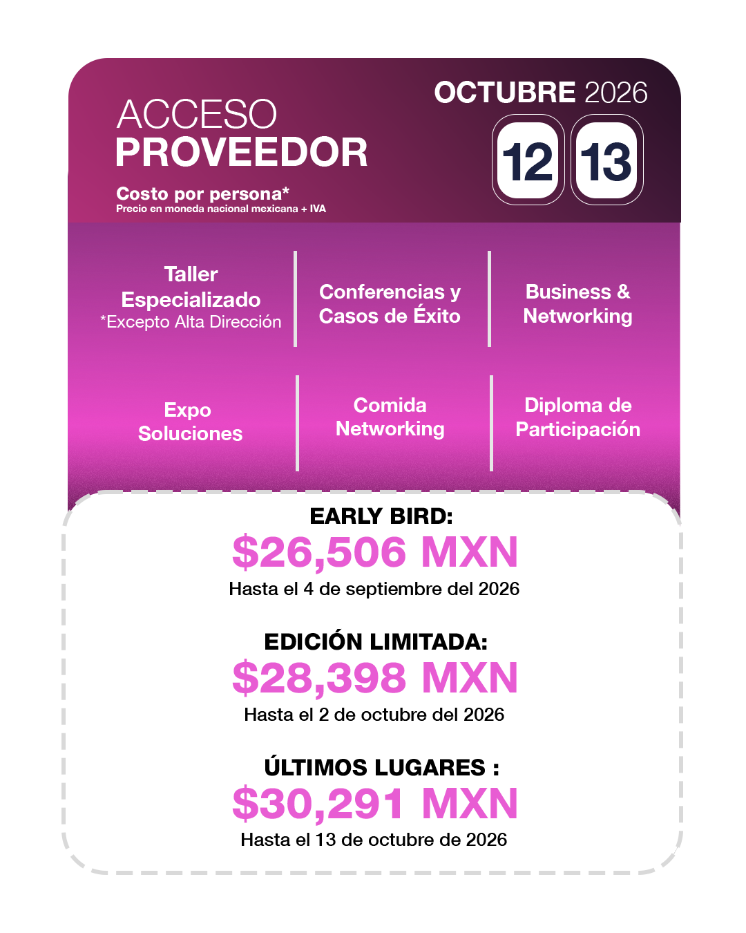 Ticket Proveedor